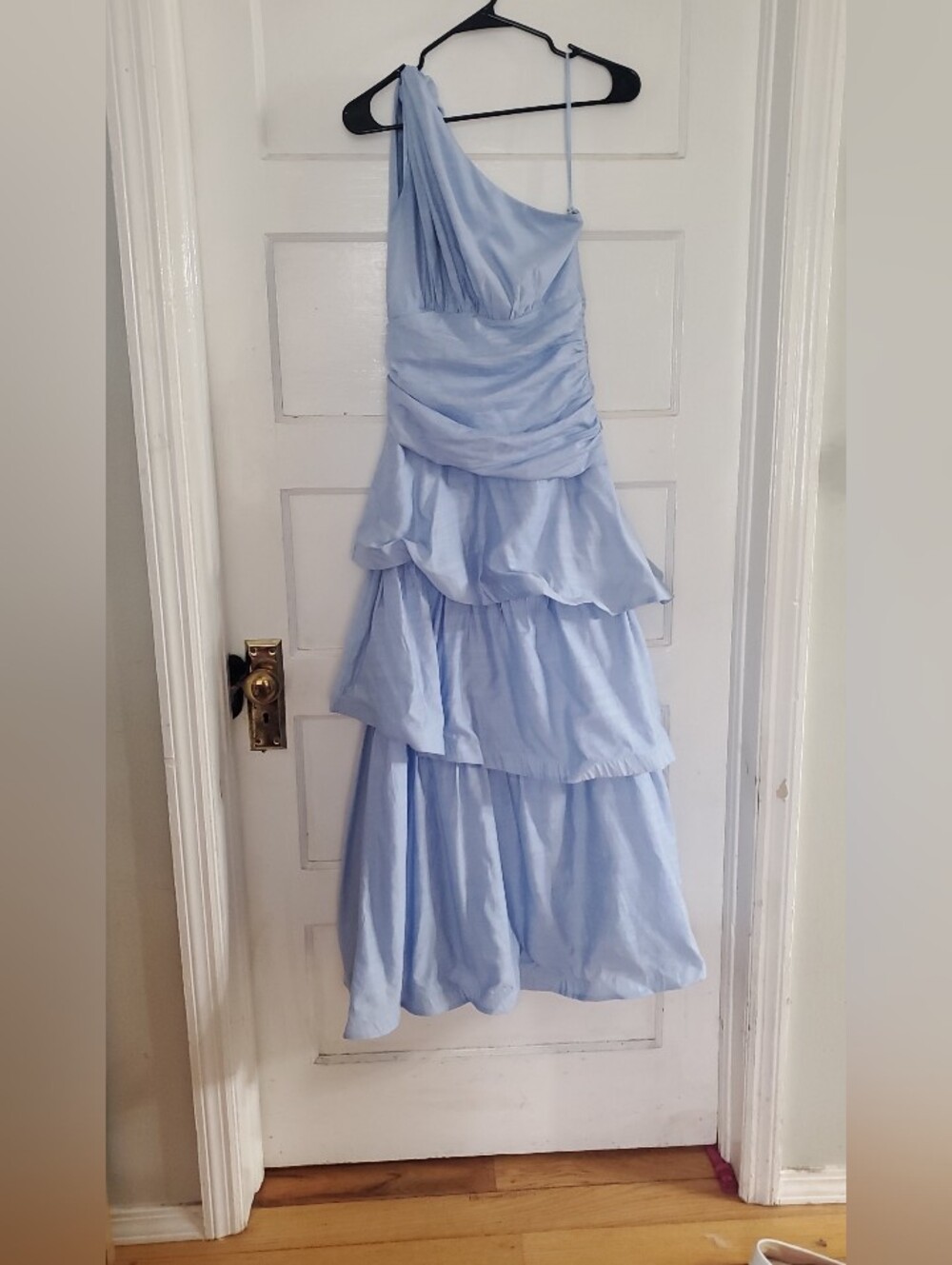 Saints And Secrets One Shoulder tiered Dress